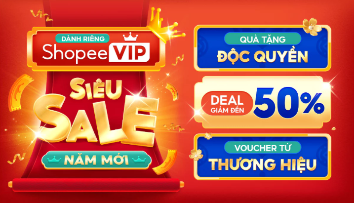 Siêu Sale Năm Mới – Quà Tặng Độc Quyền – Deal Giảm Đến 50%