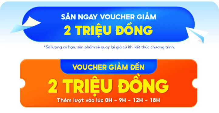 Deal Chất Khai Trường – Voucher 2.000.000đ – Deal Siêu Rẻ 9000đ