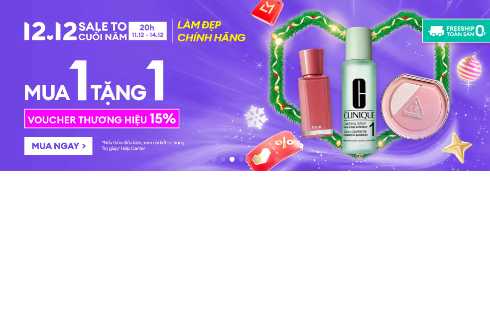 SALE SIÊU ĐỈNH 12/12 – Mua 1 tặng 1 – Voucher giảm 90%